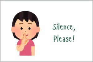 Silence Please! Class Room Rules